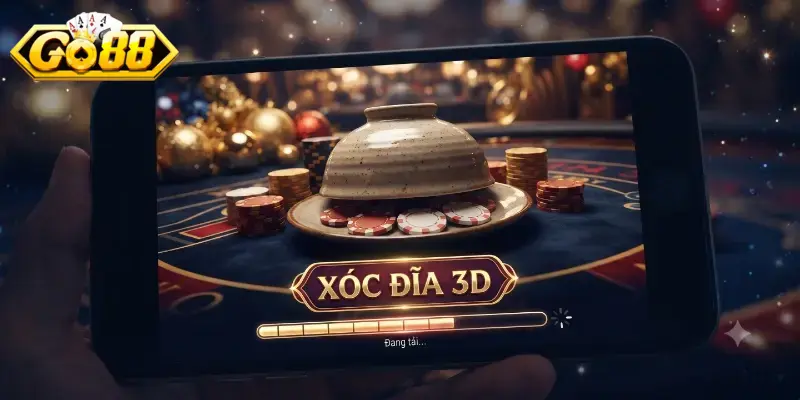 Xóc đĩa 3D Go88 trải nghiệm chân thực, đặt cược cực cuốn mỗi ngày