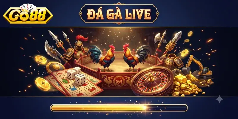 Đá gà Live GO88 trải nghiệm kịch tính, cược nhanh cùng cao thủ