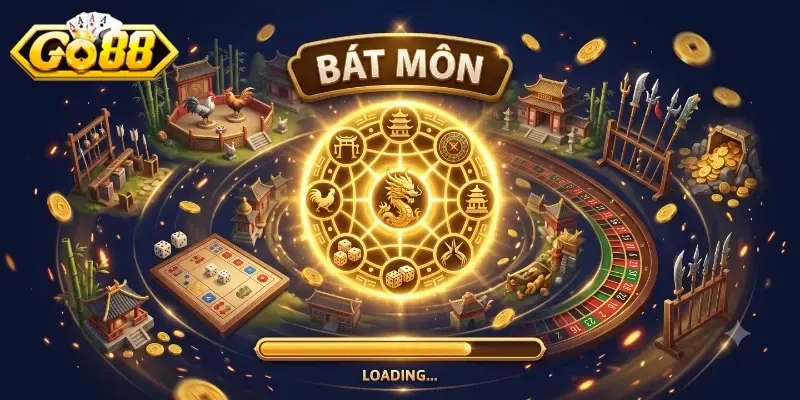 Bát Môn Go88 chơi dễ trúng thưởng, trải nghiệm cực đã cho mọi tay game