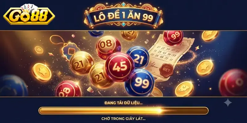 Lô đề 1 ăn 99 Go88 trả thưởng hấp dẫn, chơi dễ trúng lớn
