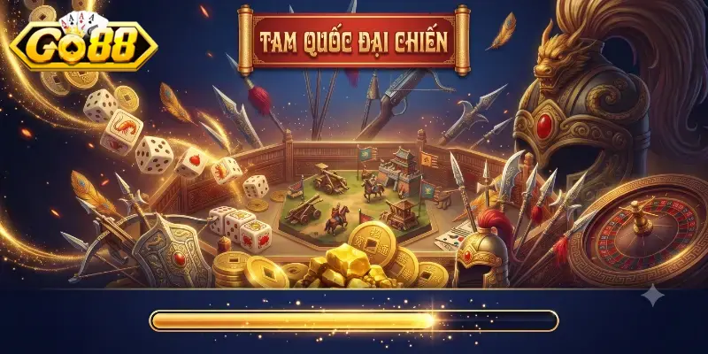 Tam quốc đại chiến Go88 cuốn hút với lối chơi chiến thuật đỉnh cao