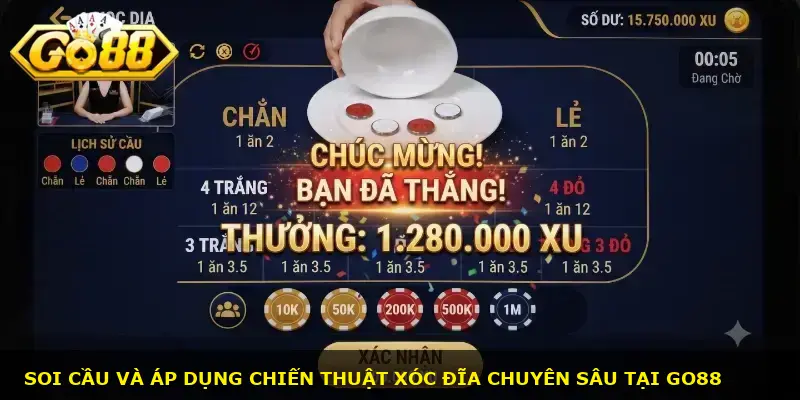 Cách chơi xóc đĩa GO88 - ảnh 3