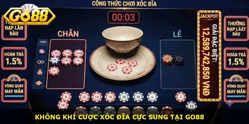 Công thức chơi xóc đĩa GO88 - ảnh 1