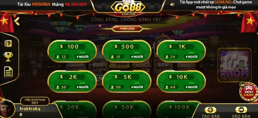 Phỏm GO88 - ảnh 2