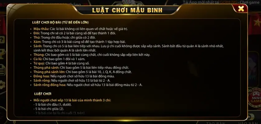 Mậu Binh GO88 - ảnh 2
