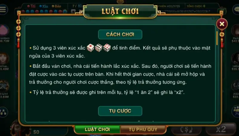 Sicbo đại phú quý GO88 - ảnh 3